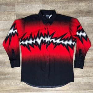 Brooks & Dunn Panhandle Slim Western Shirt Men's 18/36 XXL Rodeo Cowboy USA VTG